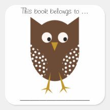 Detta tillhör i bok går till ... (Brown Uggla, Lar