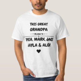 DETTA UNDERBARARE GRANDPA-TILLHÖR TILL SOPHIA, MAR T SHIRT