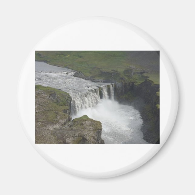 Dettifoss Island Magnet (Framsidan)