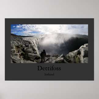 Dettifoss (Island) Poster