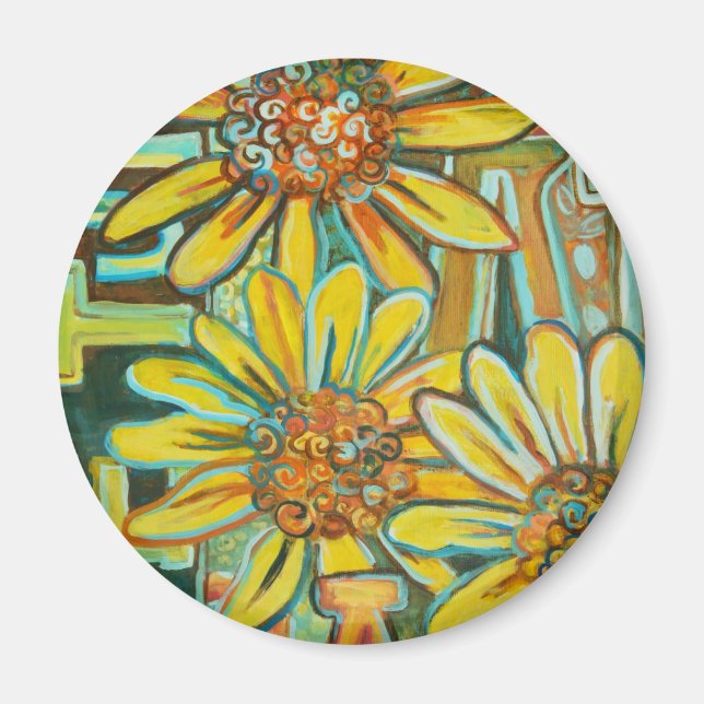 DeTuin, Garden, Anpassade-gåvor Magnet (Framsidan)