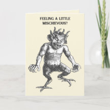 Deumus En humanoid djävul med tupp-fötter