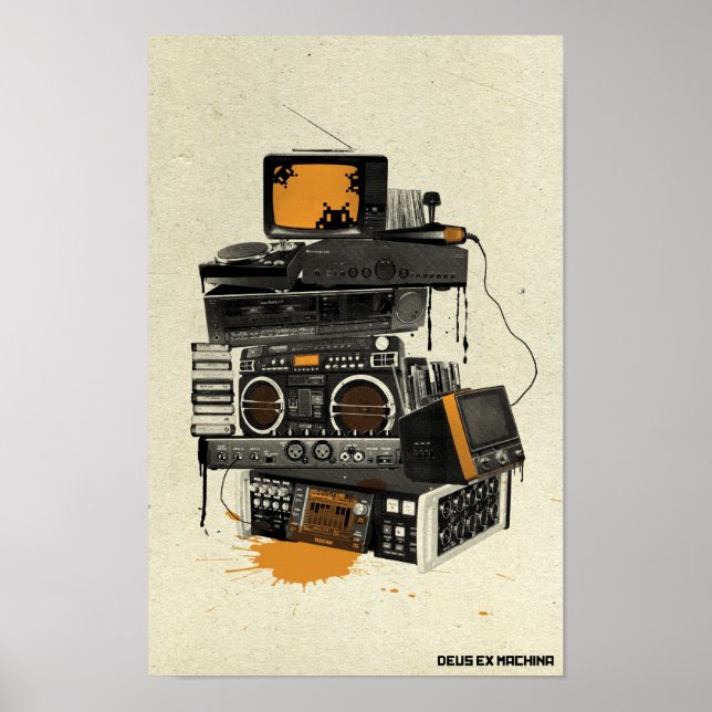 Deus Ex Machina Poster (Framsidan)