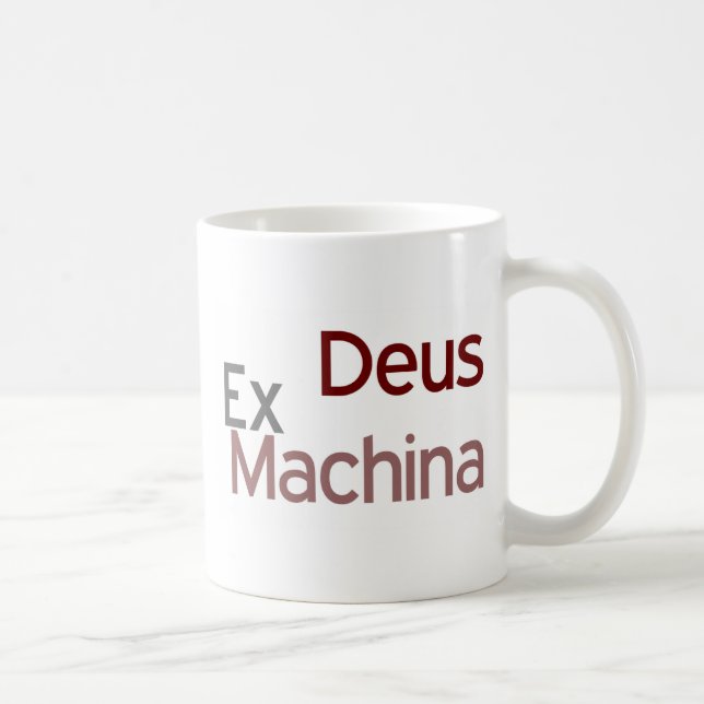Deus före detta Machina Kaffemugg (Höger)