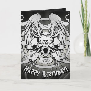 Deus Mortis Heavy Metall Dödsgud Kort