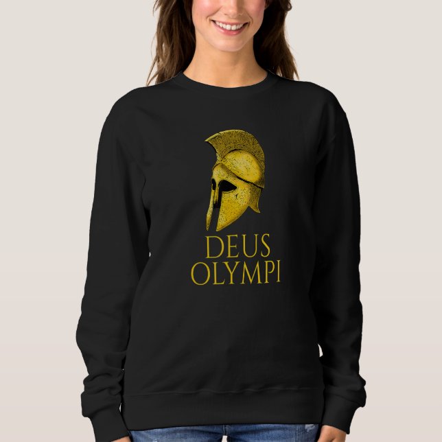 Deus Olympi Olympisk Gud Forntida Grekisk & Romers T Shirt (Framsida)