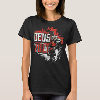 Deus Vult Crusader & Templar Knight Templar Costum T Shirt