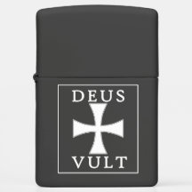 Deus Vult - Zippo tändare