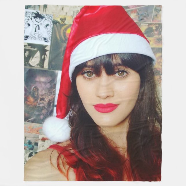 Deusa do Natal Fleecefilt (Framsidan)