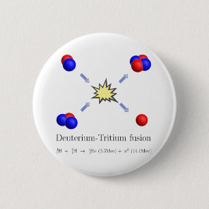 Deuterium-Tritium fusion med likställande Knapp