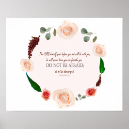 Deuteronomi 31:8 Herren går före dig Poster