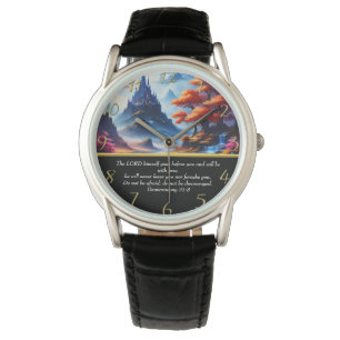 Deuteronomi 31:8 moutain sjö armbandsur