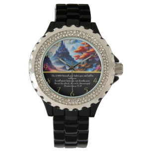 Deuteronomi 31:8 moutain sjö armbandsur