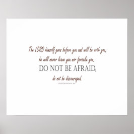 Deuteronomi_31:8 Poster