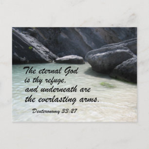 Deuteronomi 33:27 vykort
