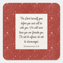 Deuteronomy 31:8 Bibelvers Bild