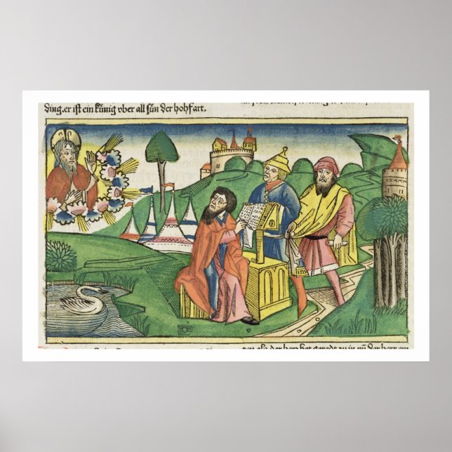 Deuteronomy: Frontispiece in which God made the L. Poster (Framsidan)