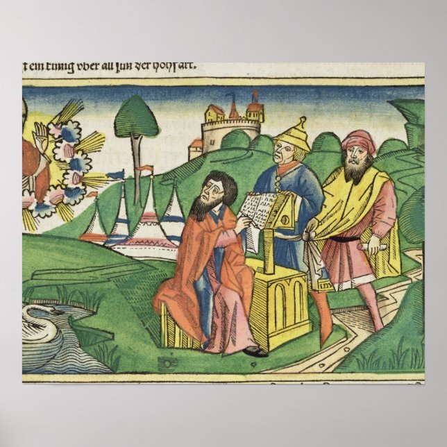 Deuteronomy: Frontispiece in which God made the L. Poster (Framsidan)