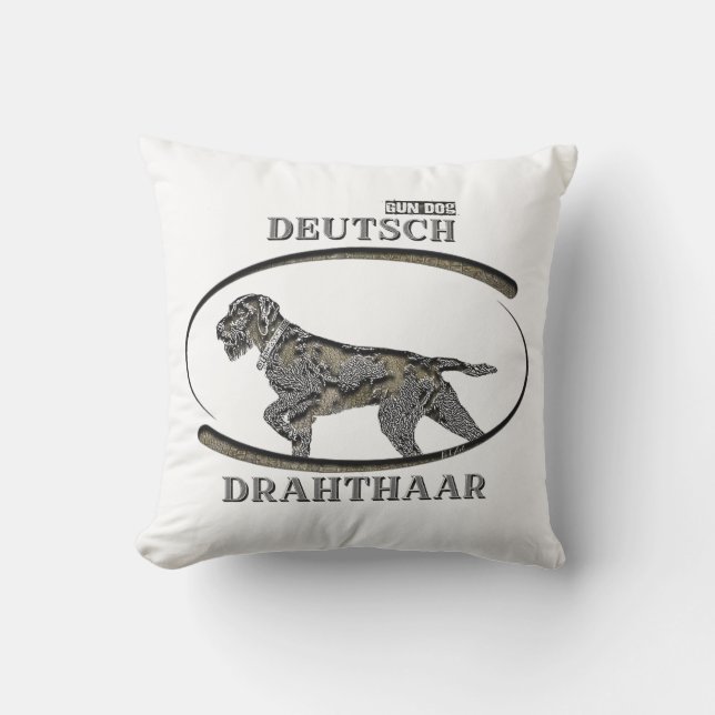 Deutsch Drahthaar , Best gun hund Kudde (Framsida)