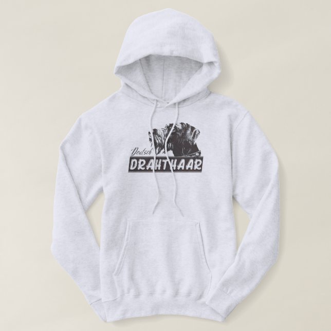 Deutsch Drahthaar Hoodie (Design framsida)