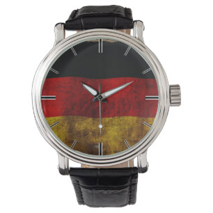 Deutsch Flagge - Vintage... Armbandsur