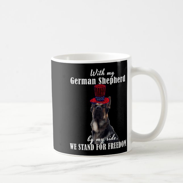 Deutsch Funny American German Dogs Quotes Germany  Kaffemugg (Höger)