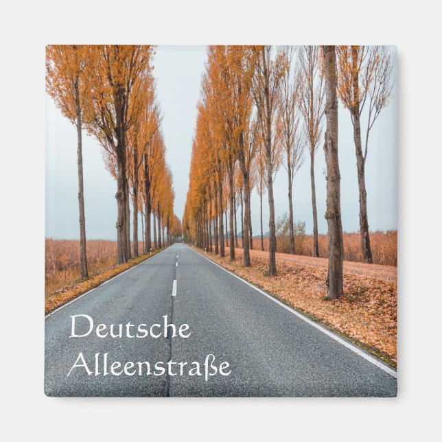 Deutsche Alleenstraße Magnet (Framsidan)