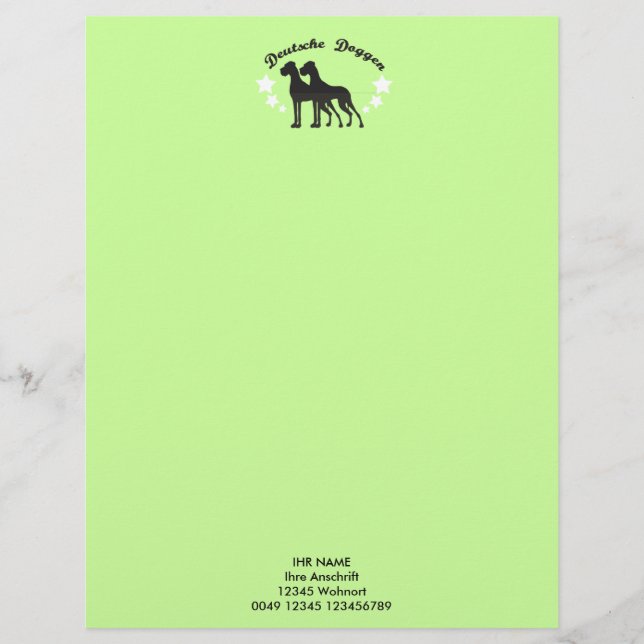 Deutsche Doggen (Framsida)