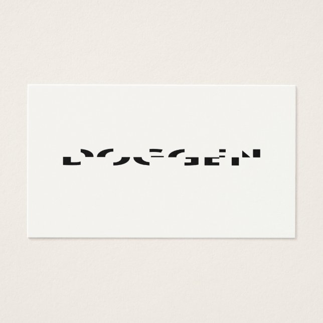 Deutsche Doggen Visitenkarten Visitkort (Framsidan)