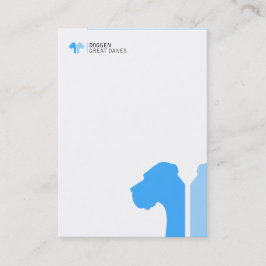 Deutsche Doggen Visitenkarten Visitkort
