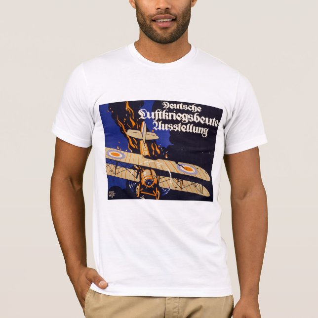Deutsche Luftskreigsbeute T-shirt (Framsida)