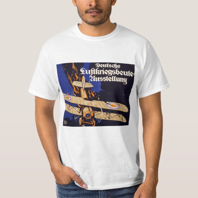 Deutsche Luftskreigsbeute Tee Shirt (Framsida)