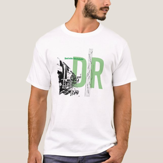 Deutsche Reichsbahn Design T-shirt (Framsida)