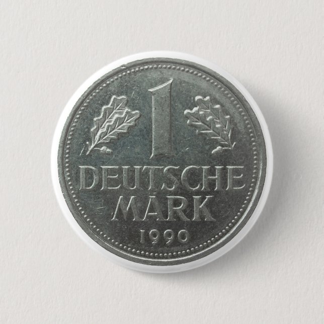 Deutschemarken myntar knapp (Framsida)