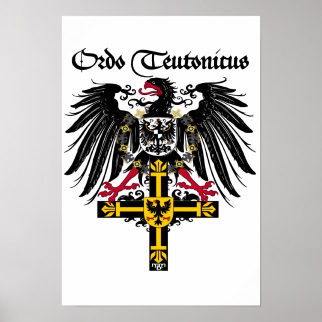 Deutscher Orden Kaiseradler Poster (Framsidan)