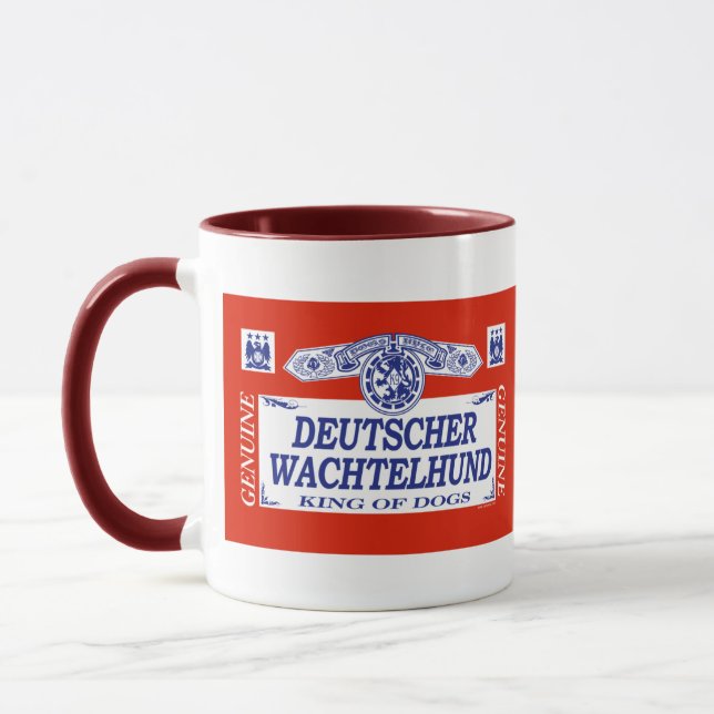 Deutscher Wachtelhund Mugg (Vänster)