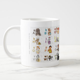 Deutsches Fingeralphabet 2 Jumbo Mugg