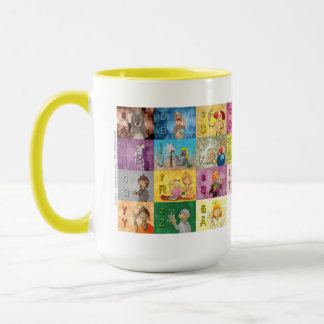 Deutsches Fingeralphabet Mugg