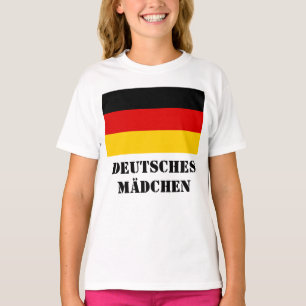 DEUTSCHES MÄDCHEN T SHIRT