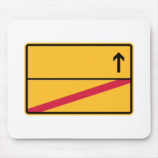 Deutsches Ortsschild, Ortsausfahrt Musmatta (Framsidan)