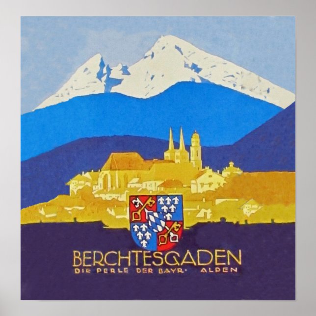 " Deutschland: 1926/heute - Berchtesgaden ... Poster (Framsidan)
