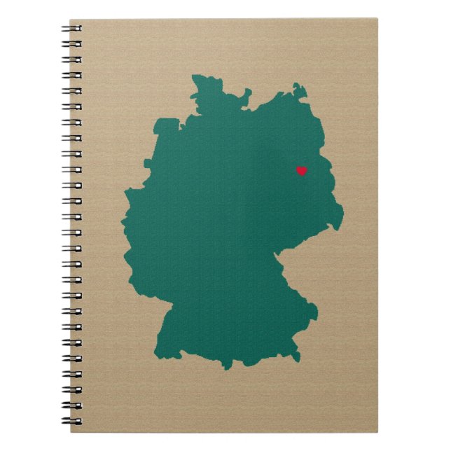 Deutschland Anteckningsbok (Framsidan)