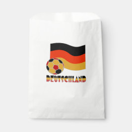 Deutschland Flagga och Ocer Ball Grått Gräns