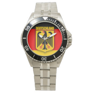 Deutschland flagga & vapensköld armbandsur