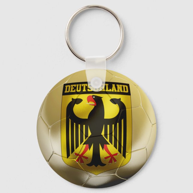 Deutschland Football Nyckelring (Framsida)