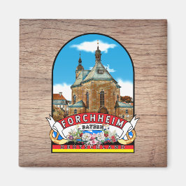 Deutschland Forchheim Vintage souvenir Magnet