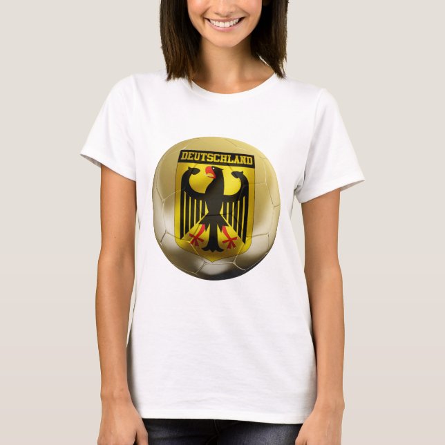 Deutschland fotboll tee shirt (Framsida)