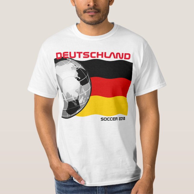Deutschland fotbollT-tröja T Shirt (Framsida)