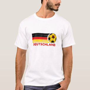 Deutschland fotbollT-tröja Tee Shirt