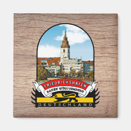 Deutschland Friedrichshafen Vintage souvenir Magnet